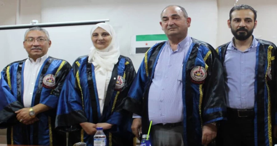 منح الباحثة هيفاء عبد الهادي الشيخ درجة الماجستير في القانون العام