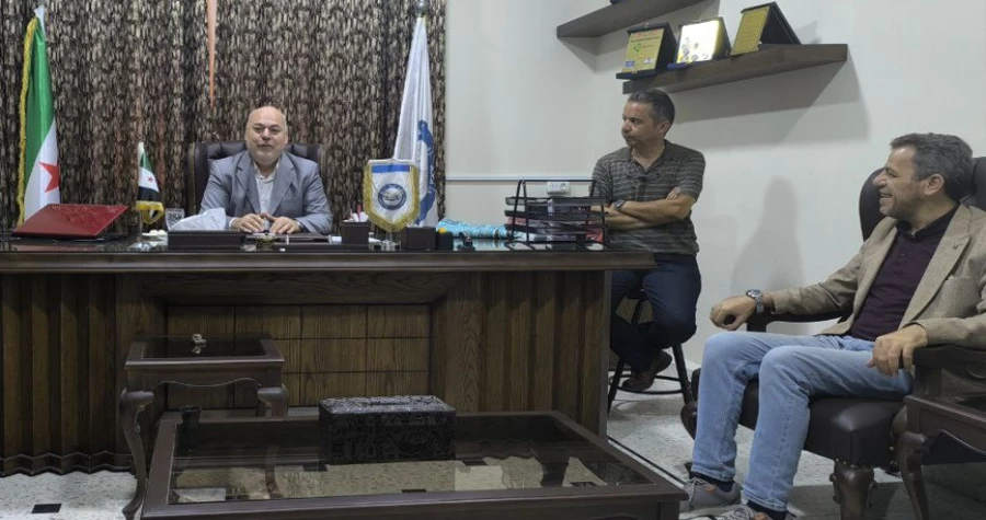 جامعة إيبلا الخاصة تستقبل وفد نقابة المهندسين – فرع حلب وتوقّع مذكرة تعاون