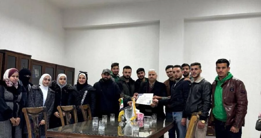 تكريم الهيئات الطلابية في جامعة إيبلا الخاصة