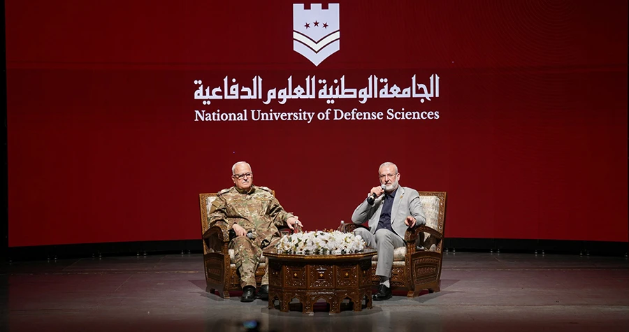 الجامعة الوطنية للعلوم الدفاعية تنظم في دمشق ملتقى تعريفياً للراغبين بالانتساب إليها