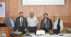 طالبان من صيدلة الجزيرة الخاصة يناقشان مخاطر سوء استخدام الأدوية النفسية والمخدرة