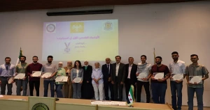 كلية العلوم في جامعة دمشق تُكرّم الفائزين في الأولمبياد الجامعي الأول للبيولوجيا