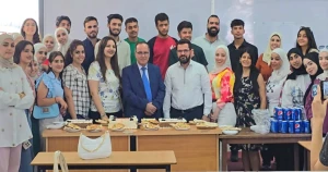 طلاب الصيدلة بجامعة أنطاكية يودّعون عامهم الدراسي باحتفال مميز