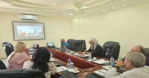 جامعة الحواش الخاصة تعقد اجتماع تعاون أكاديمي مع جامعة جامباه ويكراماتشي السريلانكية