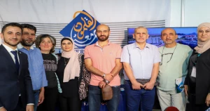 زيارة طلاب وأعضاء الهيئة التعليمية والإدارية في جامعة القلمون لمعرض دمشق الدولي