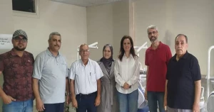 وفد نقابة المهندسين فرع حماه يزور كلية طب الأسنان بجامعة قرطبة الخاصة
